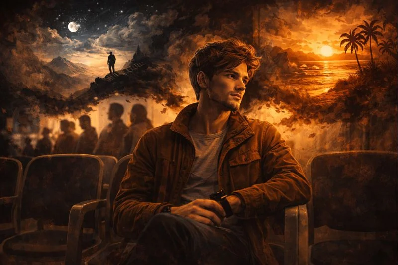 Small queues: How has waiting become a space for reflection or escape?