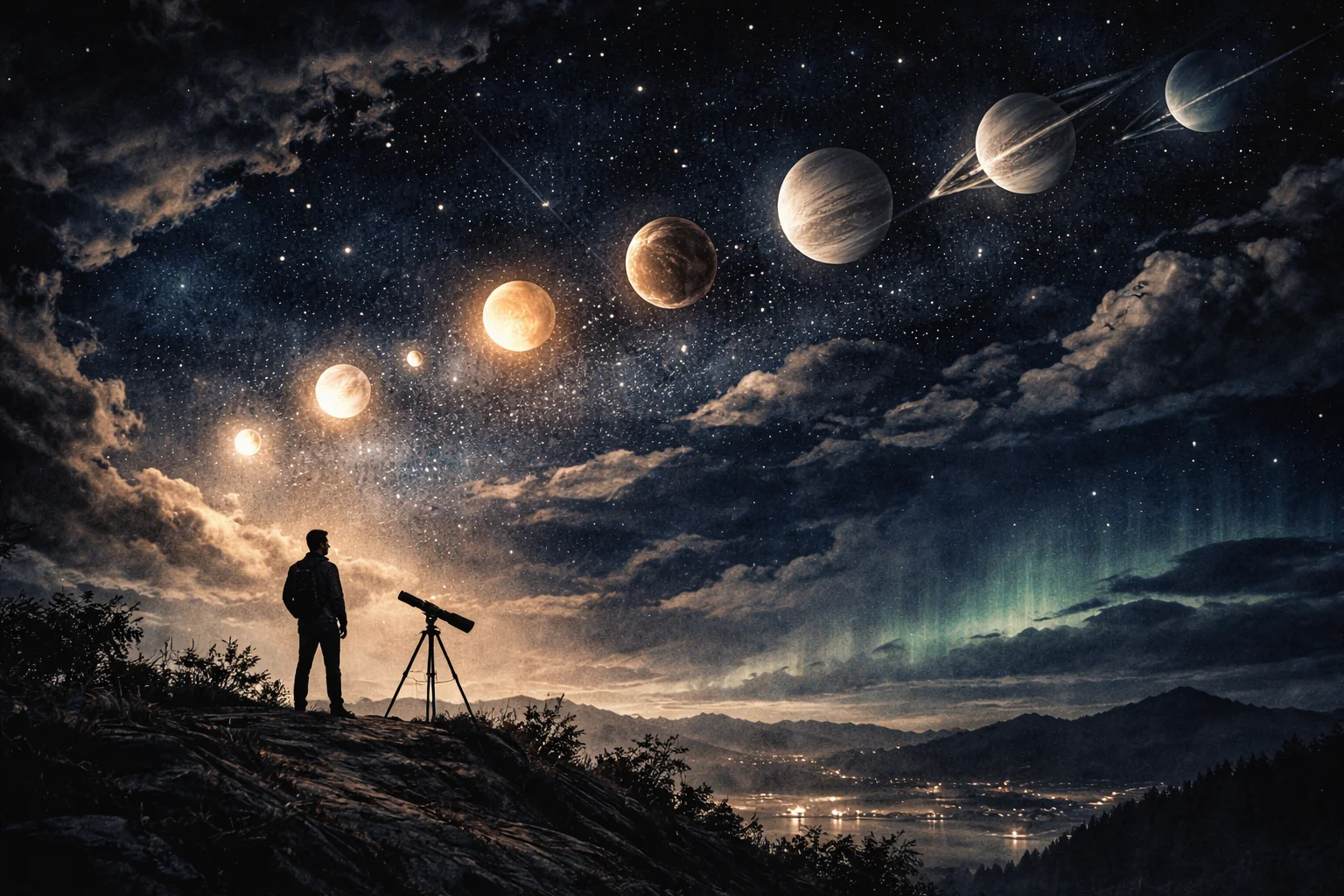 ستة كواكب في مساء واحد: ماذا ينتظرنا في نهاية فبراير 2026؟