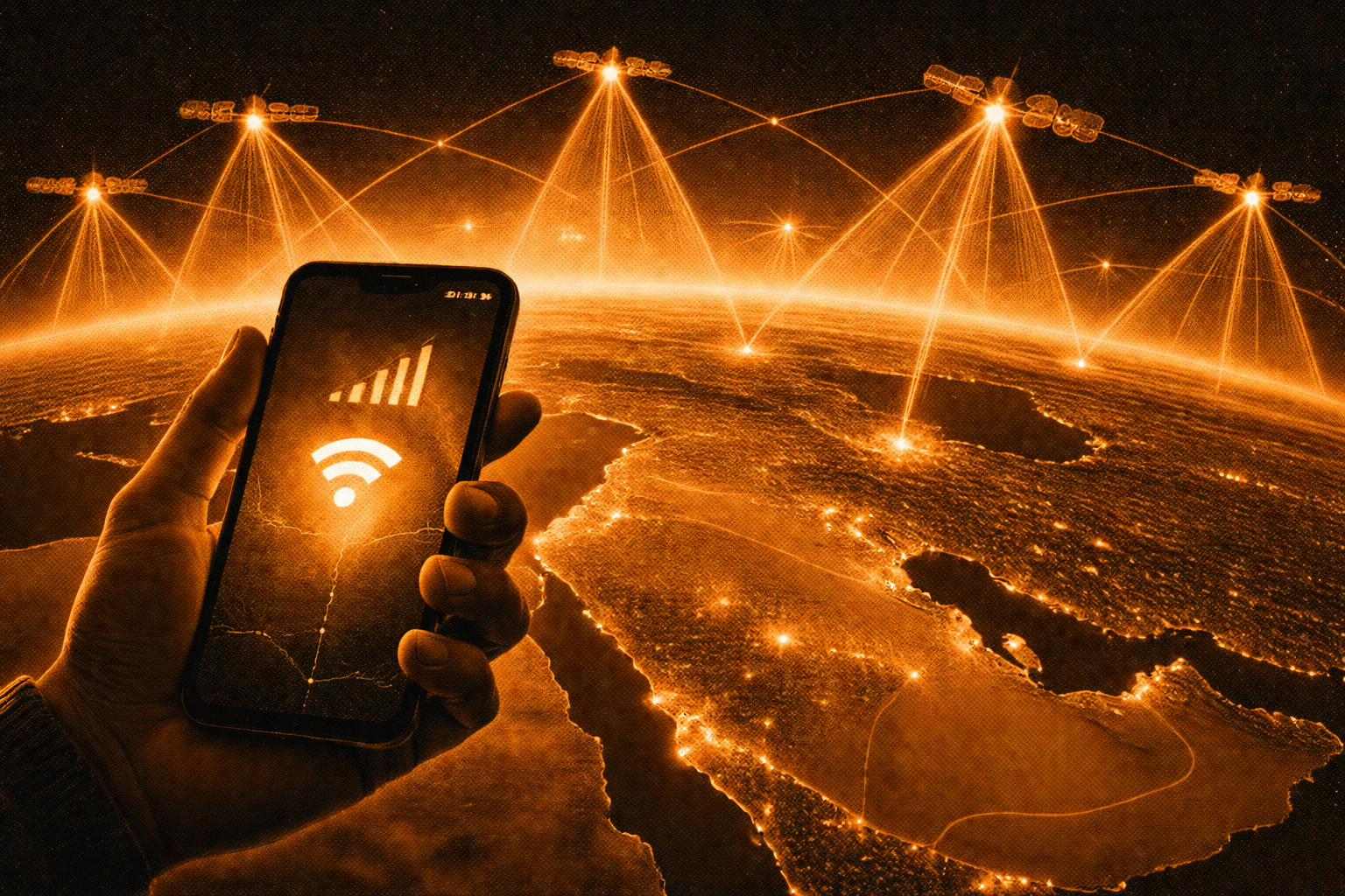 Internet from space to your phone: Is 'no coverage' disappearing in the Middle East?