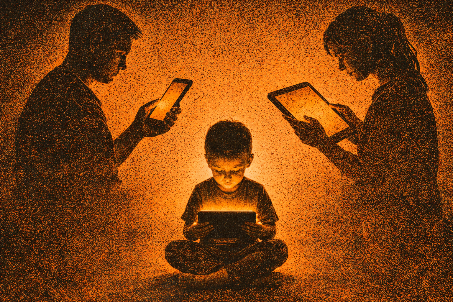 Parenting with screens: Who's really parenting?