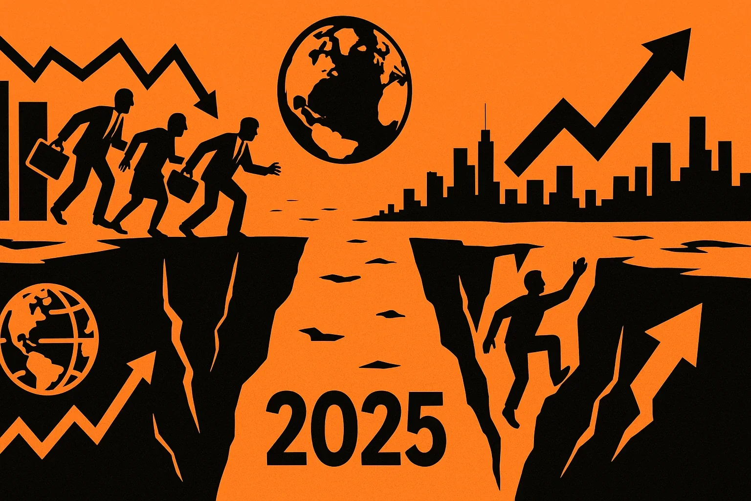 نمو الاقتصاد العالمي في تباطؤ: هل فعلاً 2025 سيكون آخر أعوام همينة الاقتصاد الغربي؟