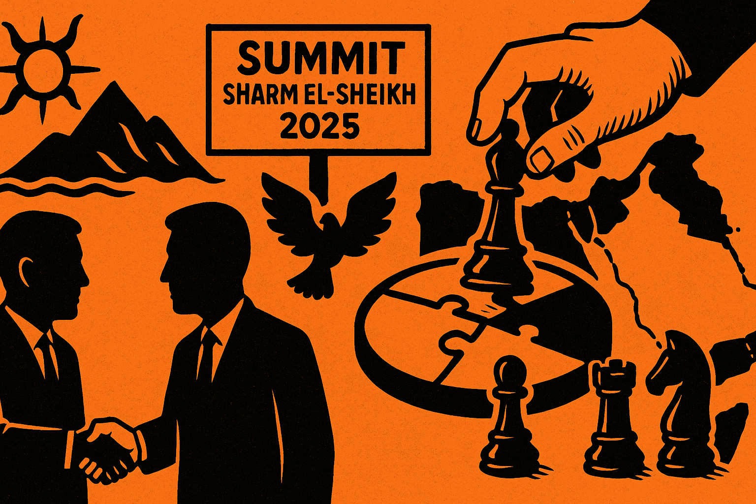 🕊️ Sharm el-Sheikh Summit 2025: Peace with cameras or power engineering?