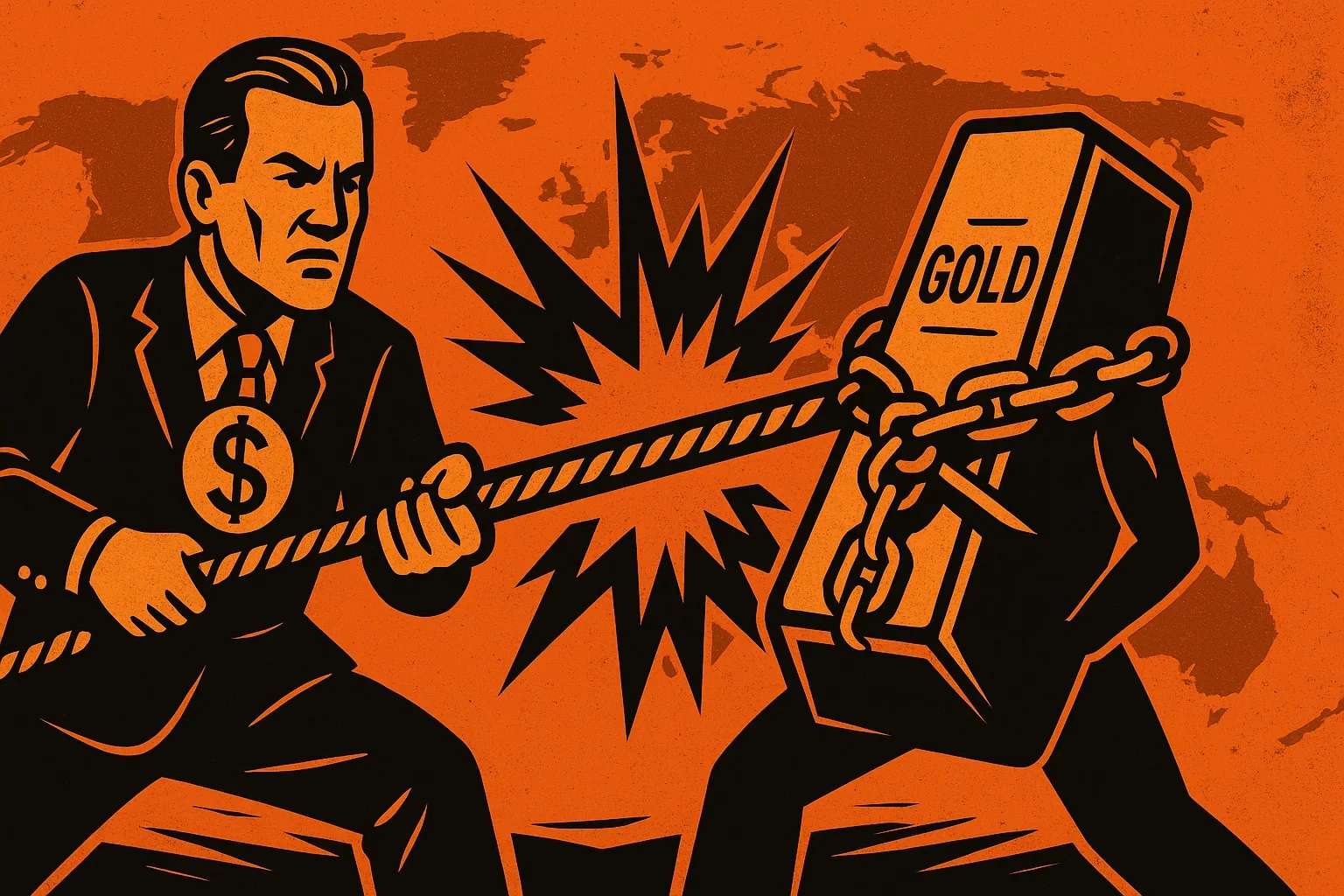 💰 Dollar war and tethered gold: Who has confidence in the global financial system?