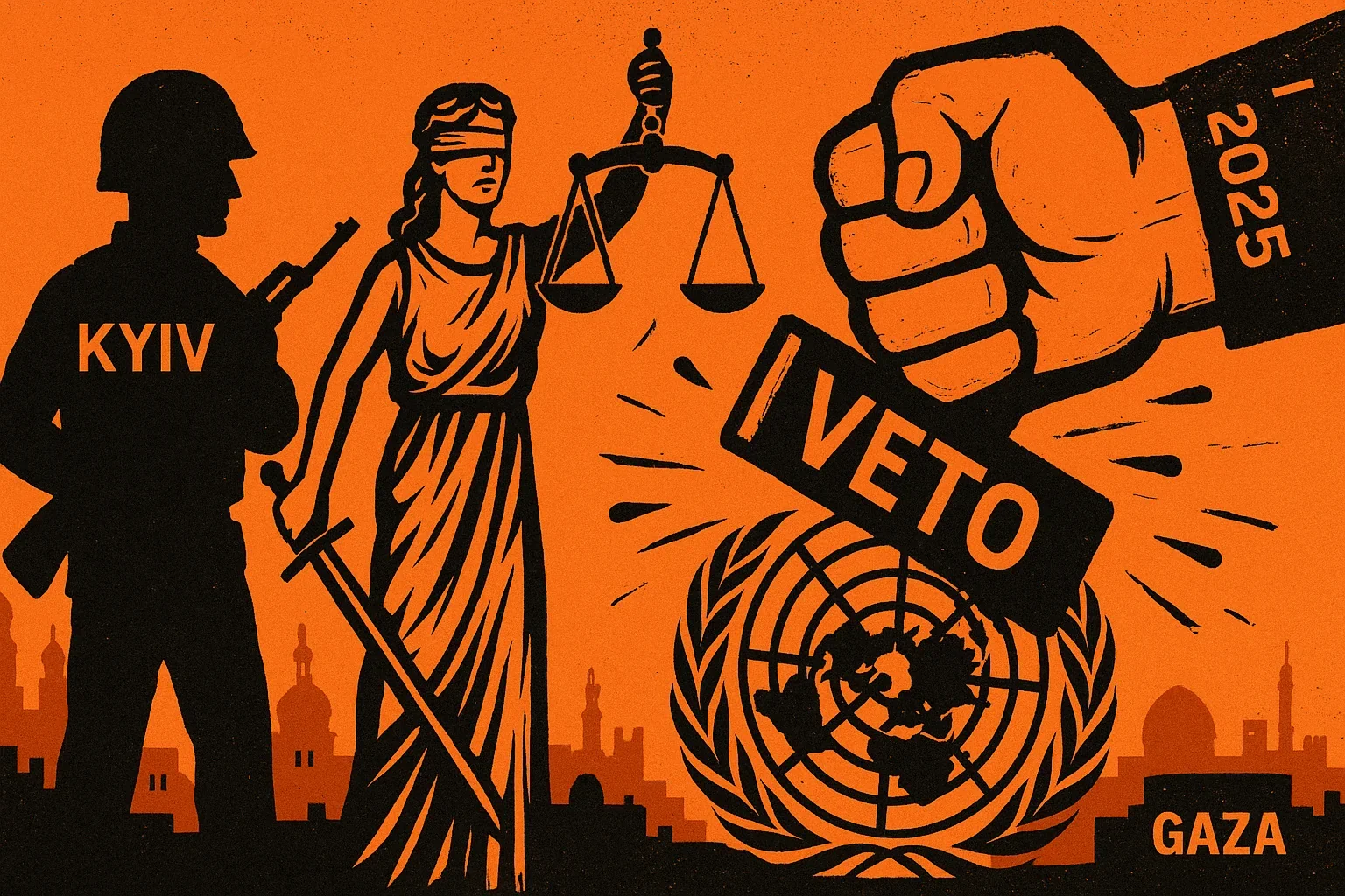 From Kiev to Gaza: Who runs the Security Council in 2025: law or veto?