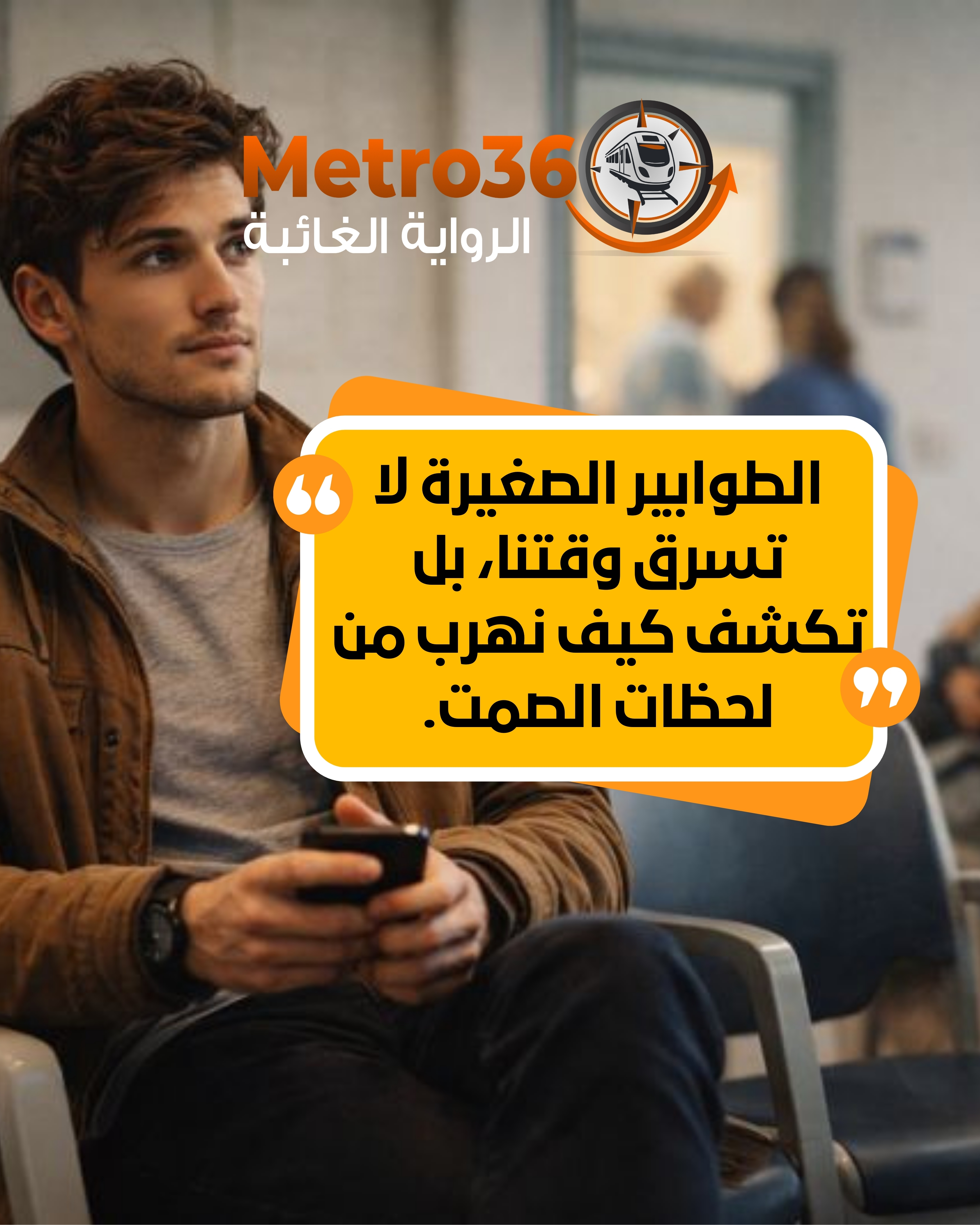 Small queues: How has waiting become a space for reflection or escape?