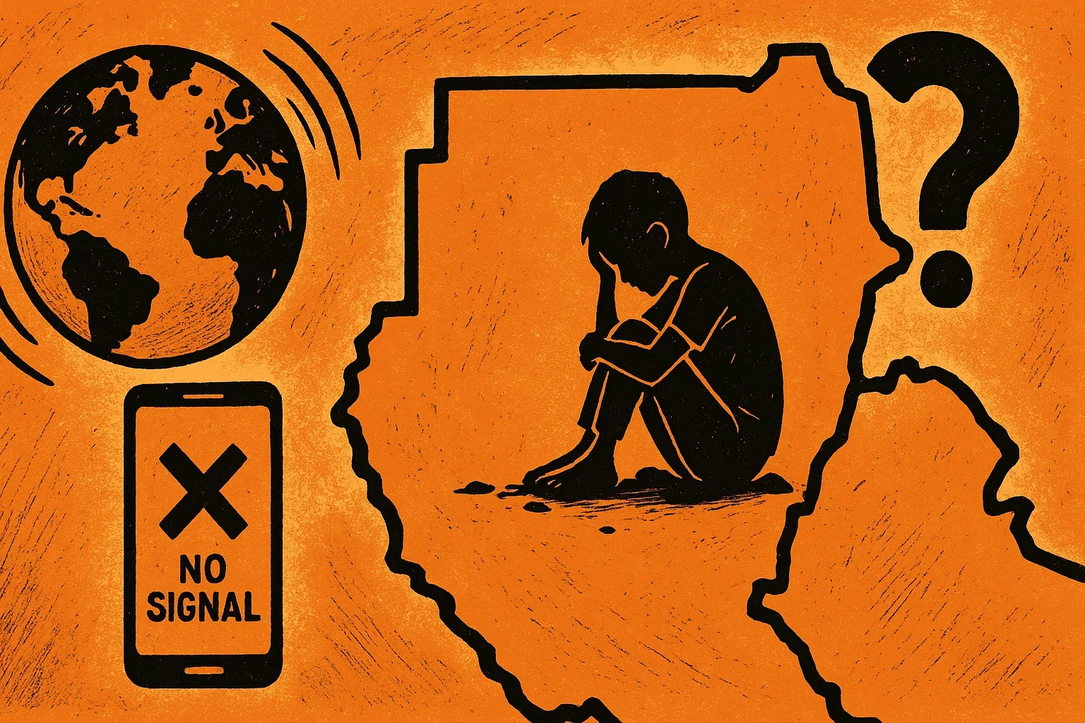  Why is Sudan absent from the news when it is bleeding every day?